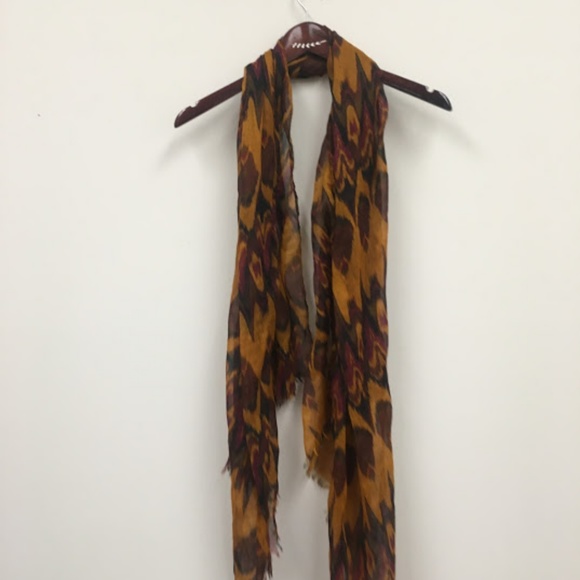 Multi-Color Fall Scarf - Picture 4 of 4